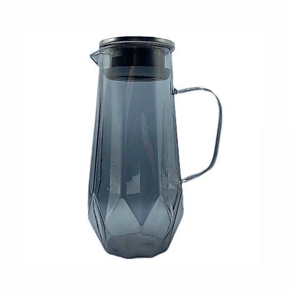 Jarra de vidro com Tampa de Inox 1,4