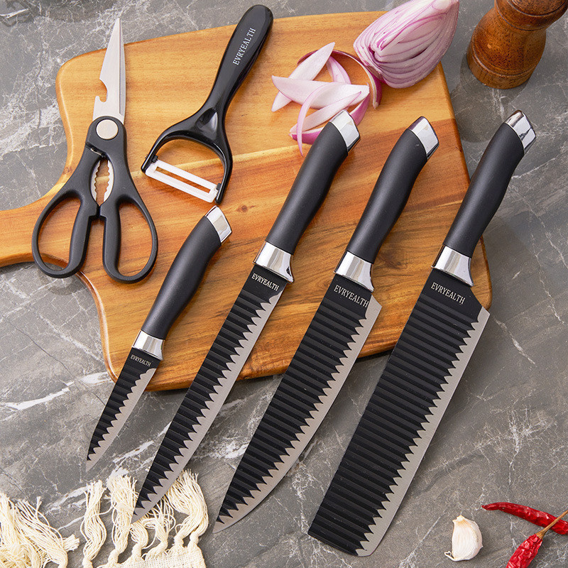 Kit Conjunto de facas Cozinha Gourmet 6 Peças