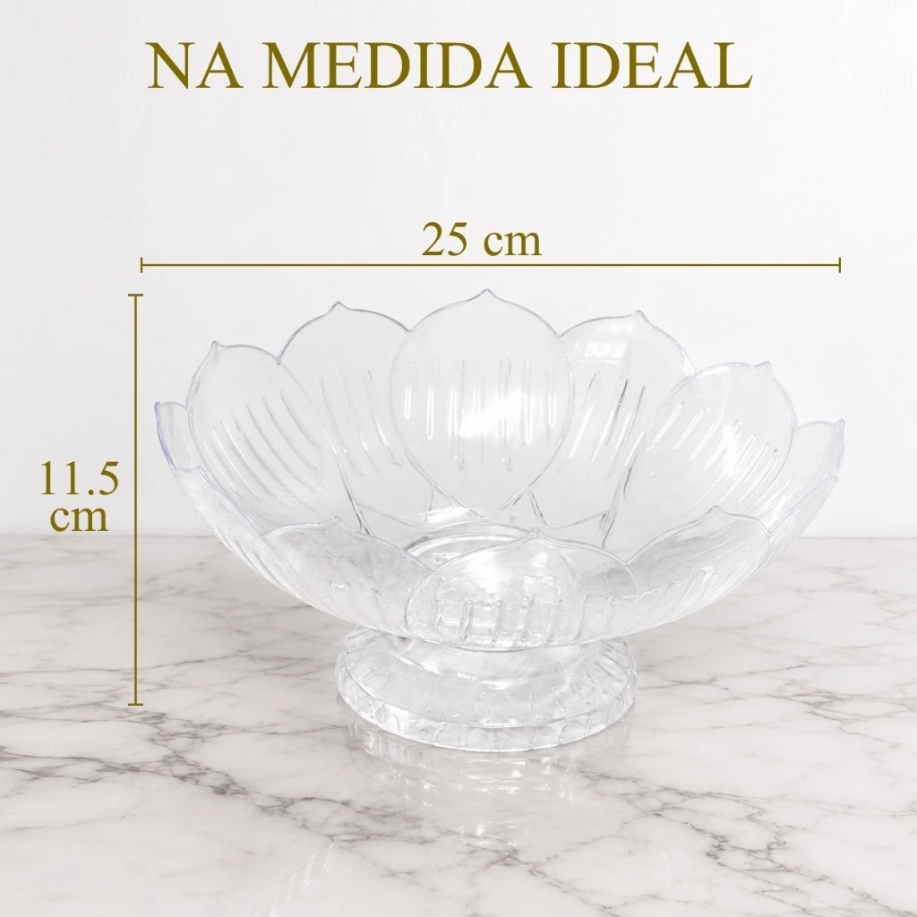 Fruteira Transparente Grande