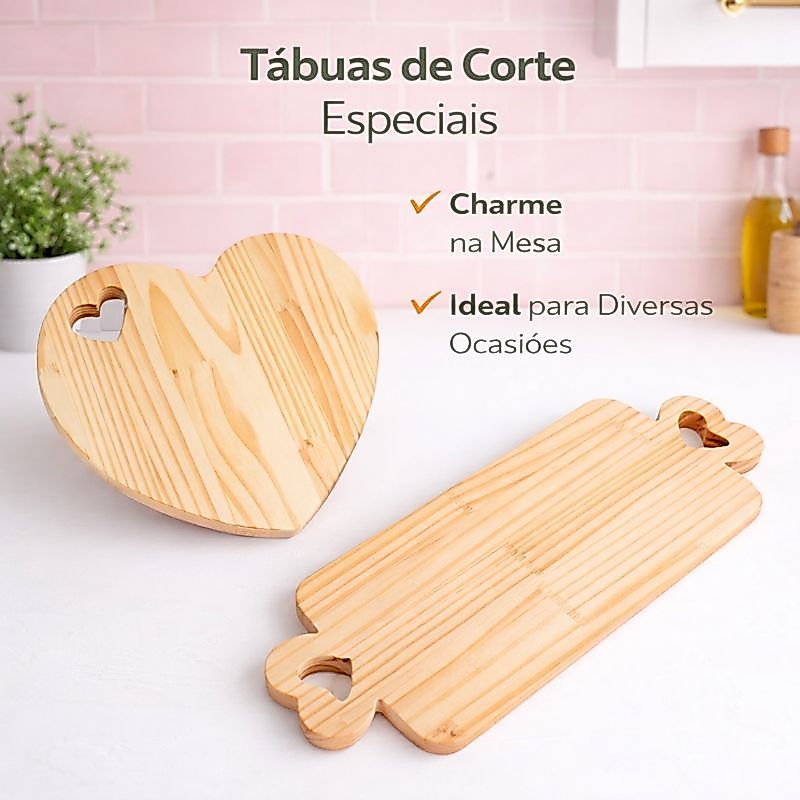 " kit Mesa Posta & Tábua de Frios e Petisqueira Para Deixar a Sua Cozinha Elegante"