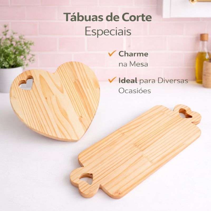 " kit Mesa Posta & Tábua de Frios e Petisqueira Para Deixar a Sua Cozinha Elegante"
