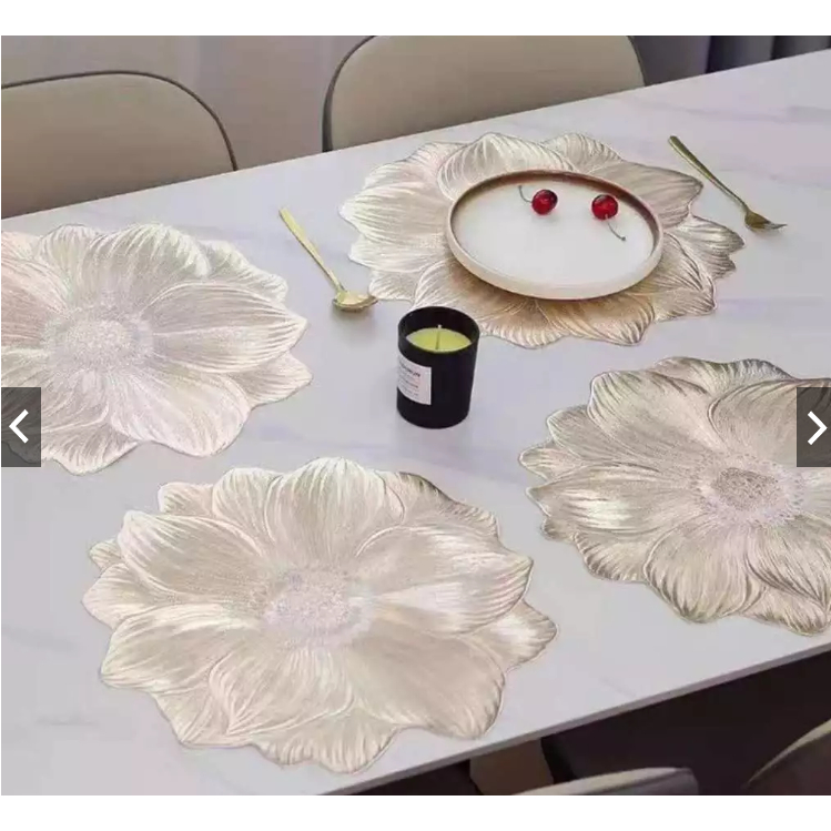 " Kit 4 ou 6 Jogo Americano Tapete Mesa Posta Jantar"