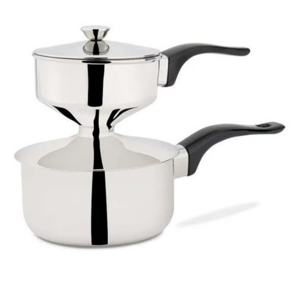"Mini Cuscuzeira Individual Aço Inox Premium Importado"