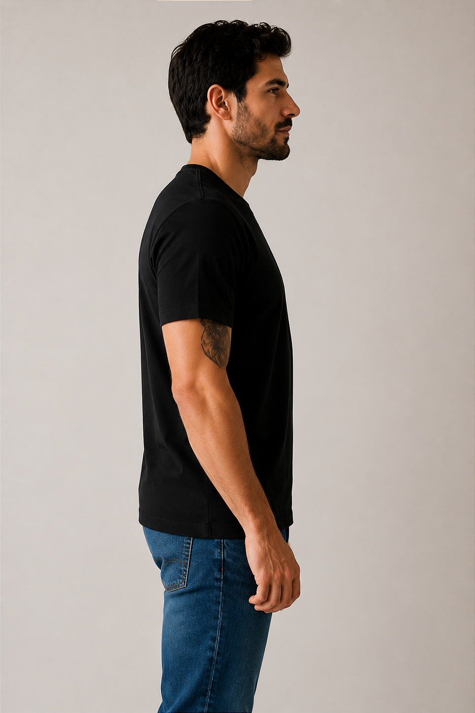 Camiseta Algodão Premium Estampa Rocky