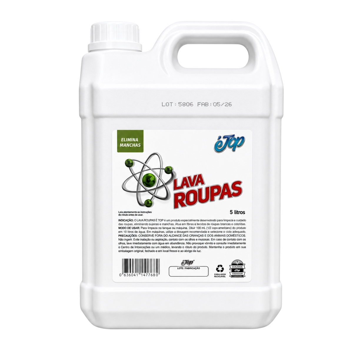 Lava Roupas É Top 5L