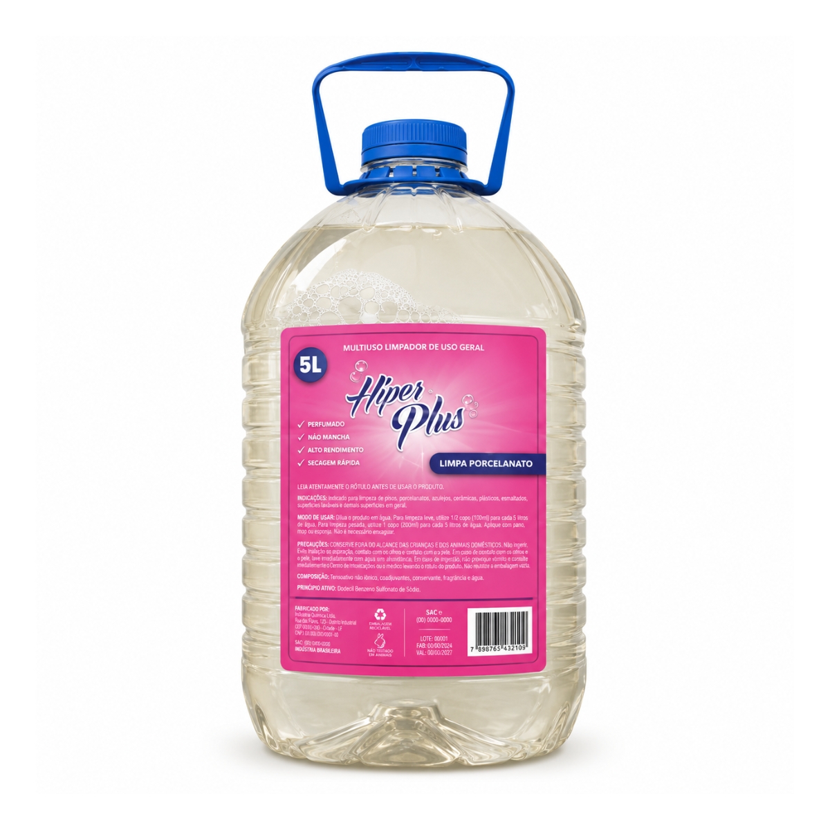 Limpa Porcelanato Hiper Plus 5L