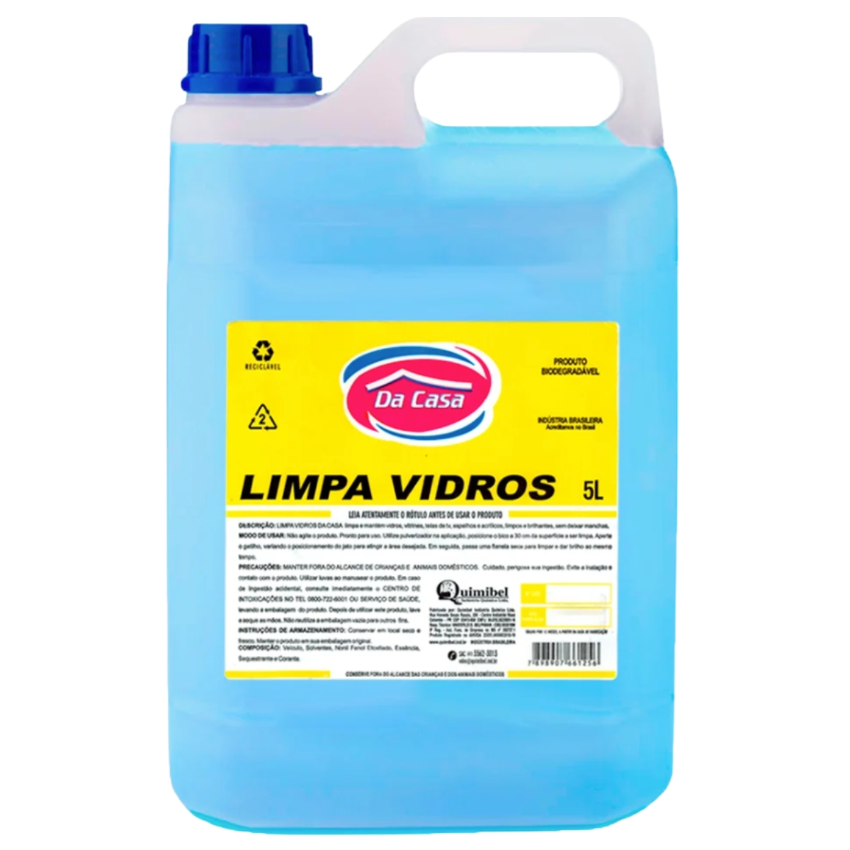 Limpa Vidros Da Casa 5L
