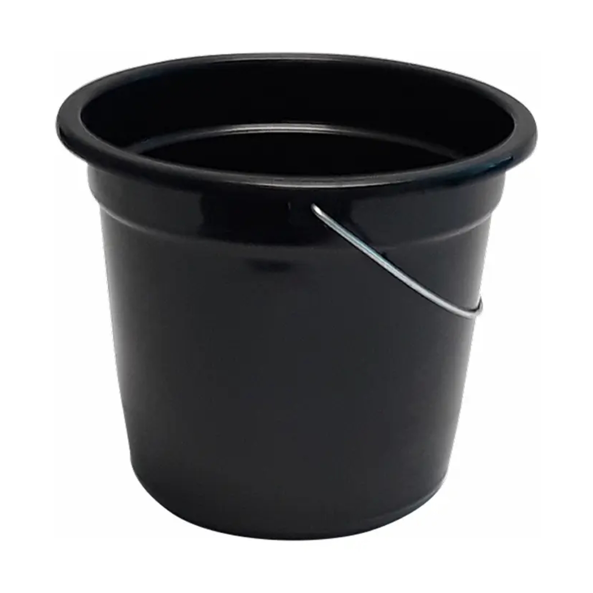 Balde Plástico Preto 7L Shangrilá