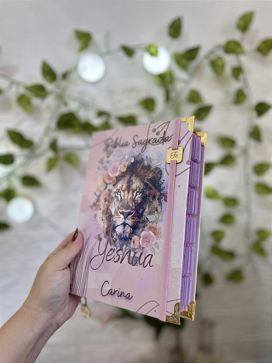 Bíblia Média ARC - Letra Média Capa Leão Yeshua