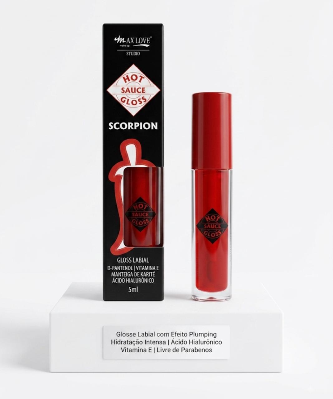 Gloss Labial Hot Sauce Scorpion