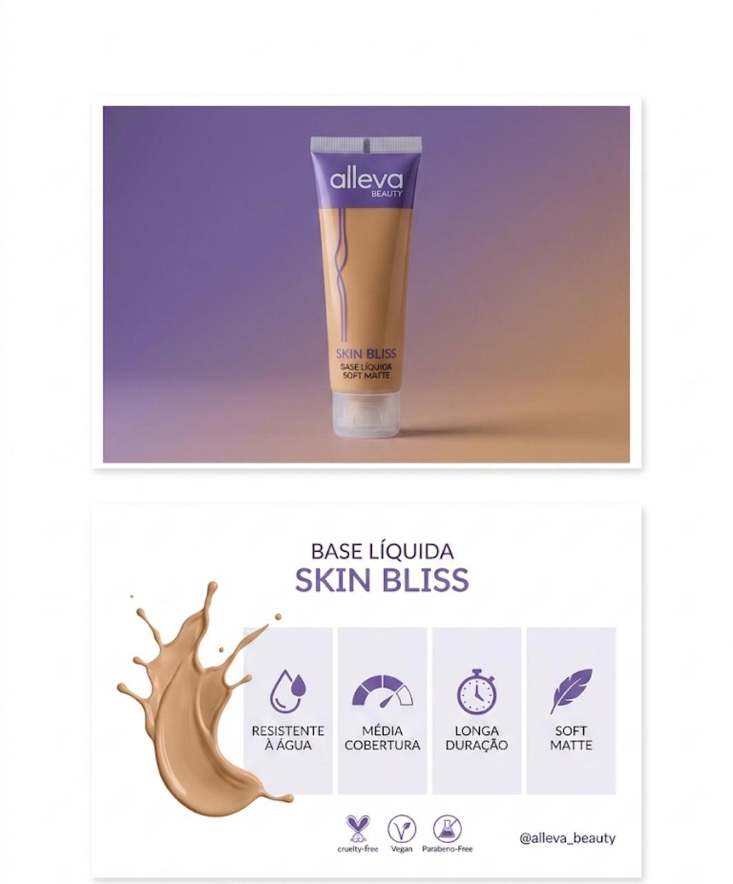 Base Líquida Matte Skin Bliss