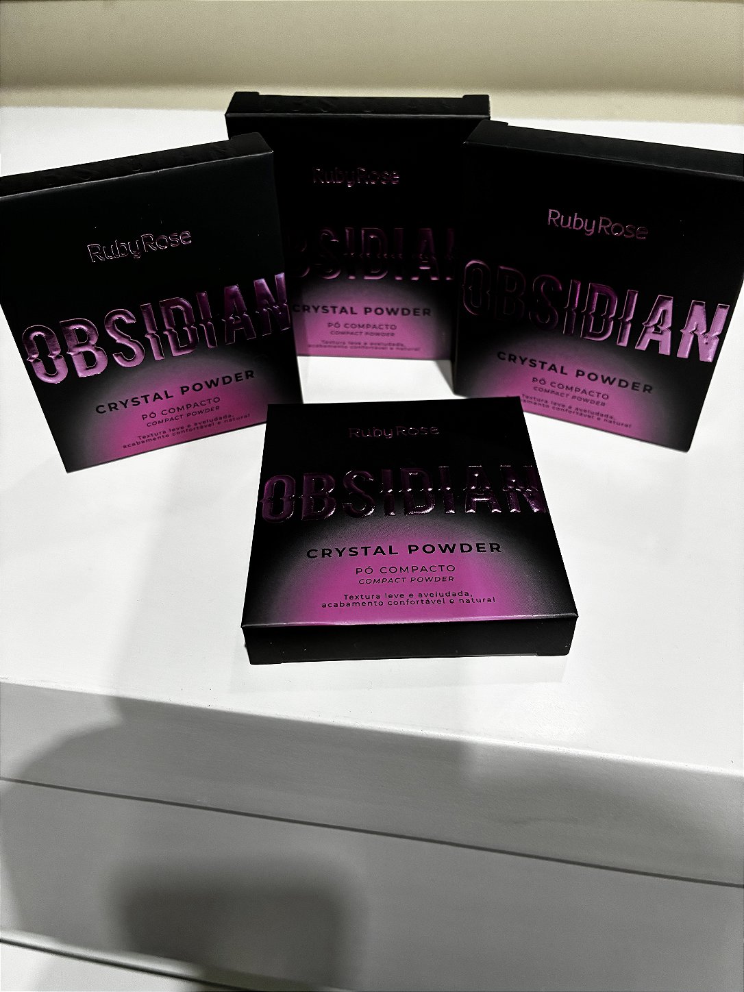 Pó Compacto Obsidian