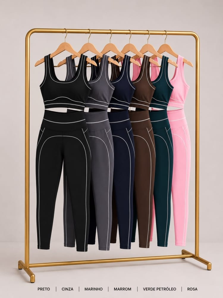 Conjunto Power Line Seamless Touch-Soft