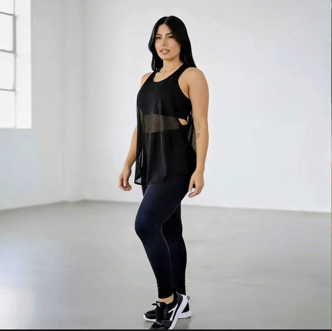 Regatão Tule Premium Feminino KINESSE