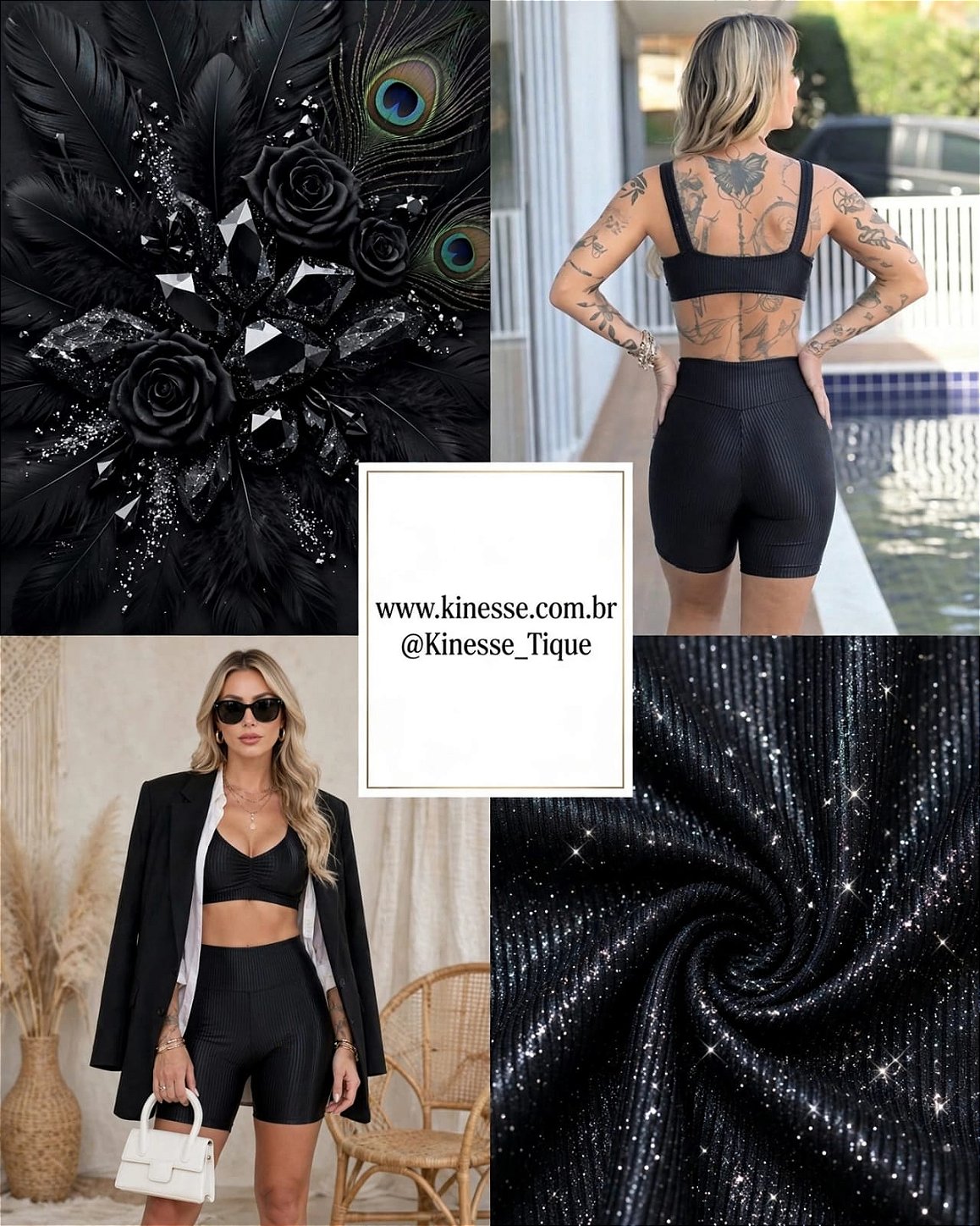 CONJUNTO ESSÊNCIA KINESSE - O Básico Bem Feito