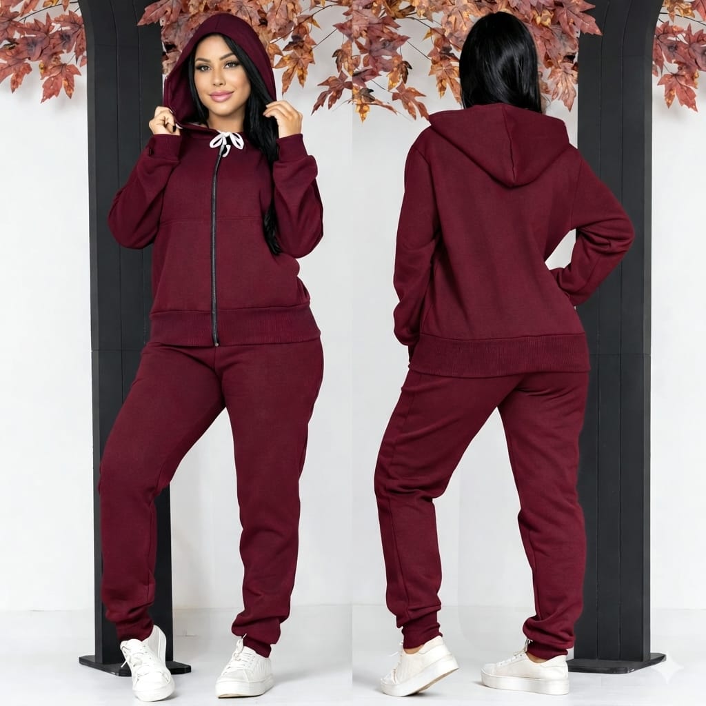 Conjunto Moletom bem encopado - Blusa e Calça