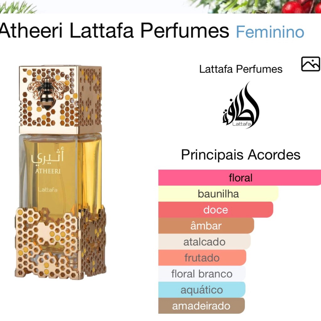 Atheeri Lattafa Perfumes 100 ml Eau de Parfum