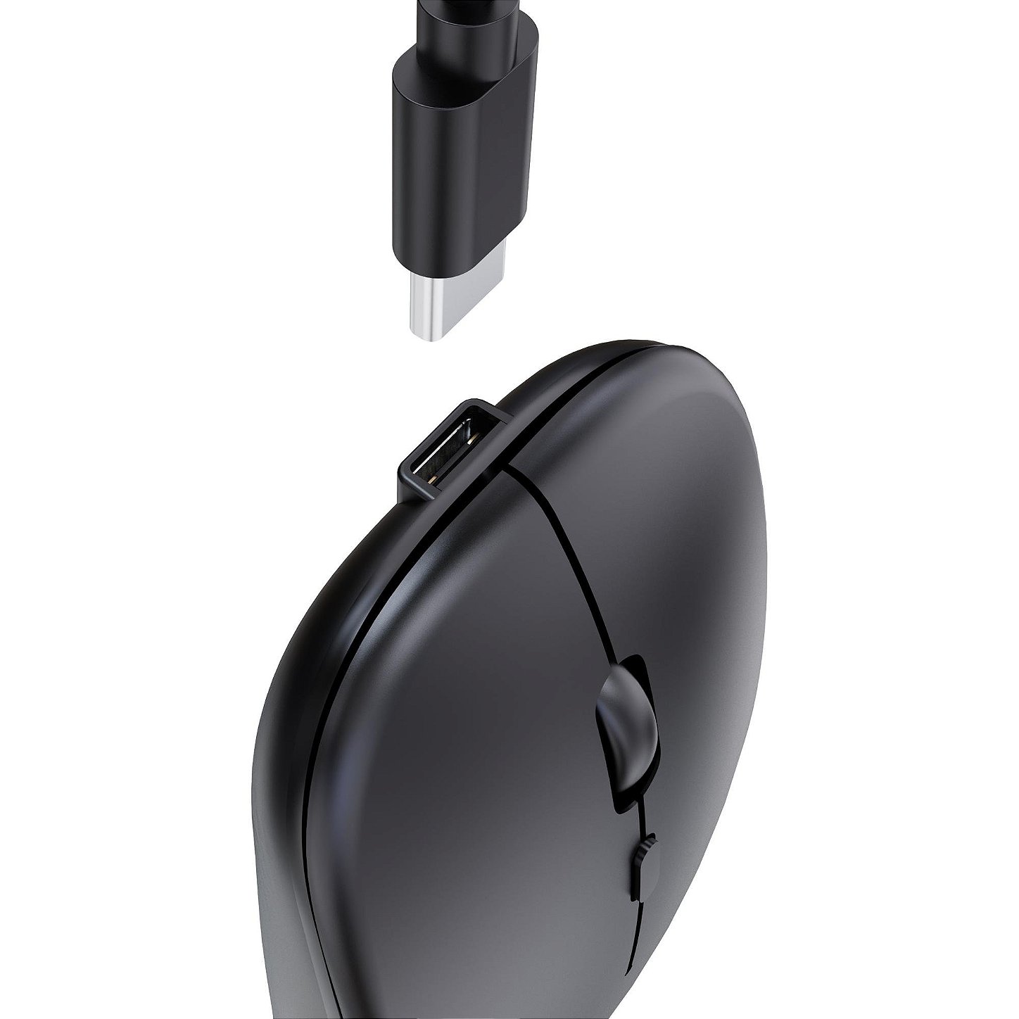 Mouse Sem Fio Slim Fortrek MS14 Preto