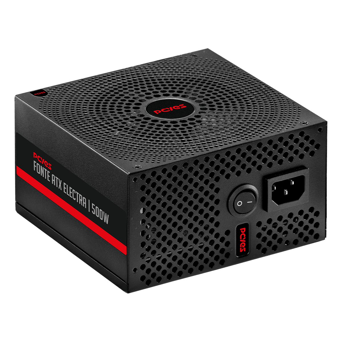 Fonte ATX Pcyes Electra 500W PFC Ativo