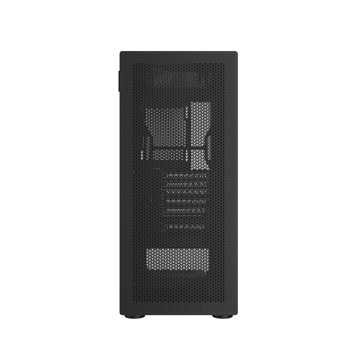 Gabinete Gamer Pcyes Bolter Black Vulcan