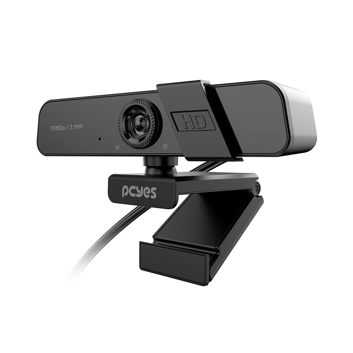 Webcam PCYes Raza FHD-04 1080p USB Preta
