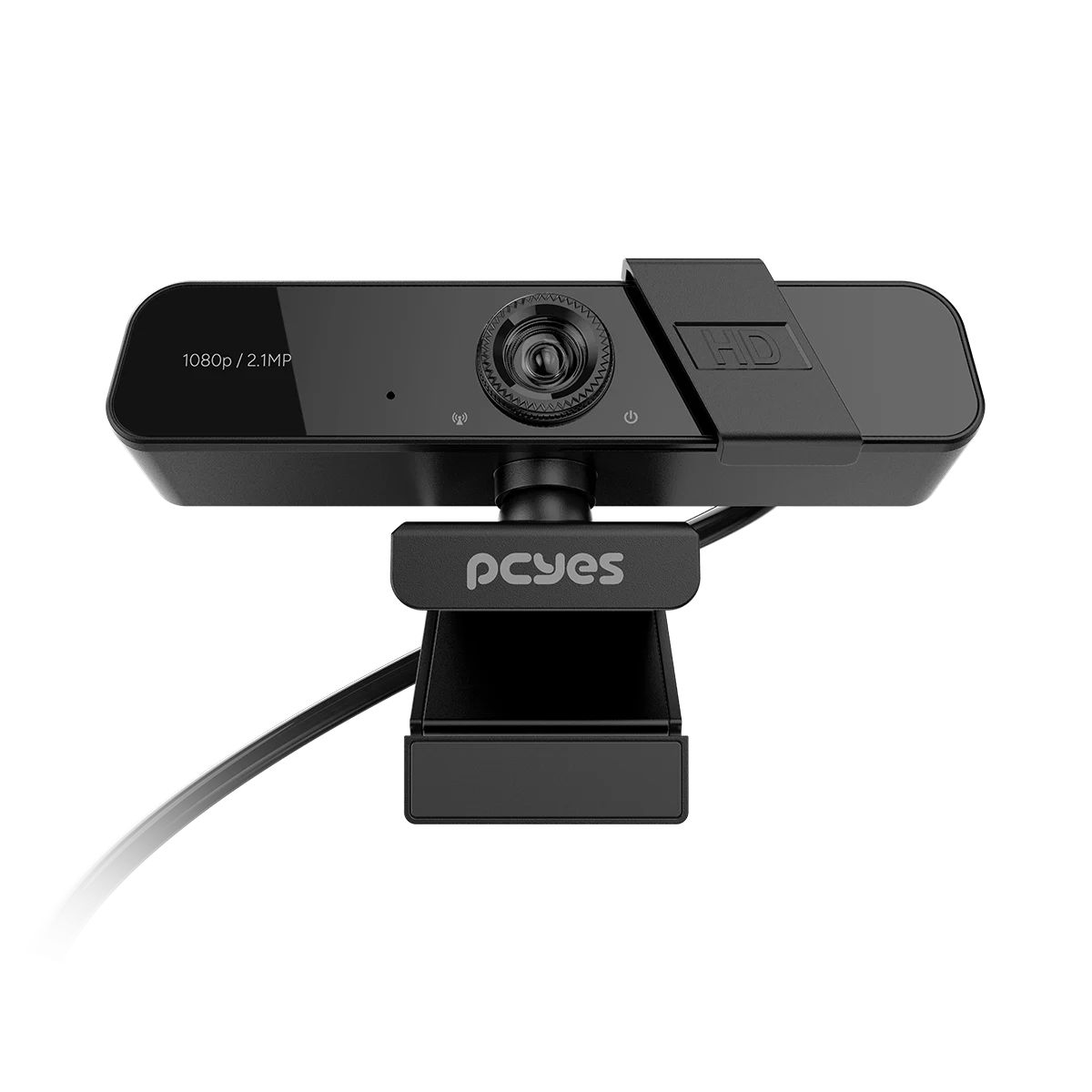 Webcam PCYes Raza FHD-04 1080p USB Preta