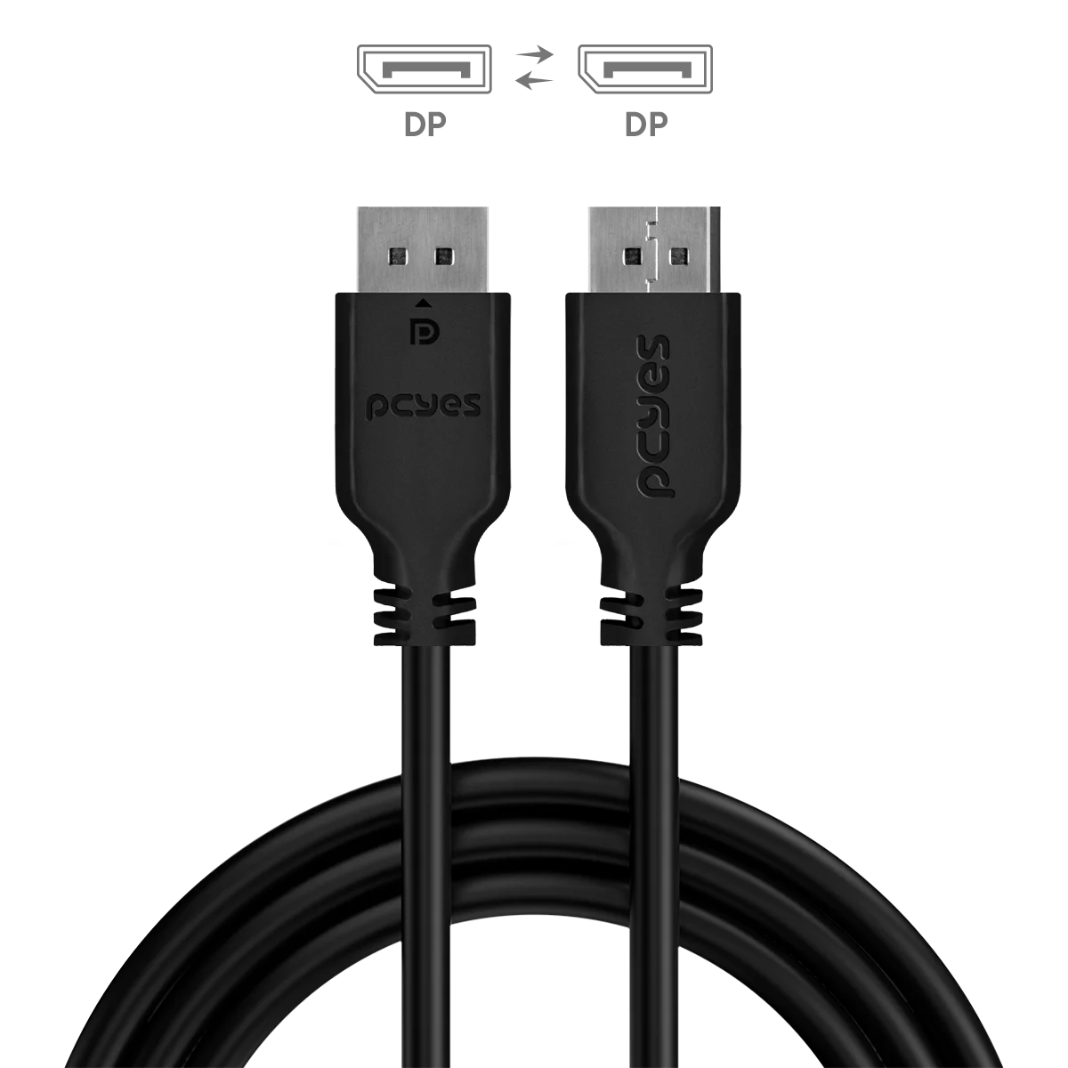 Cabo DisplayPort 1.2 PCYES 2 Metros