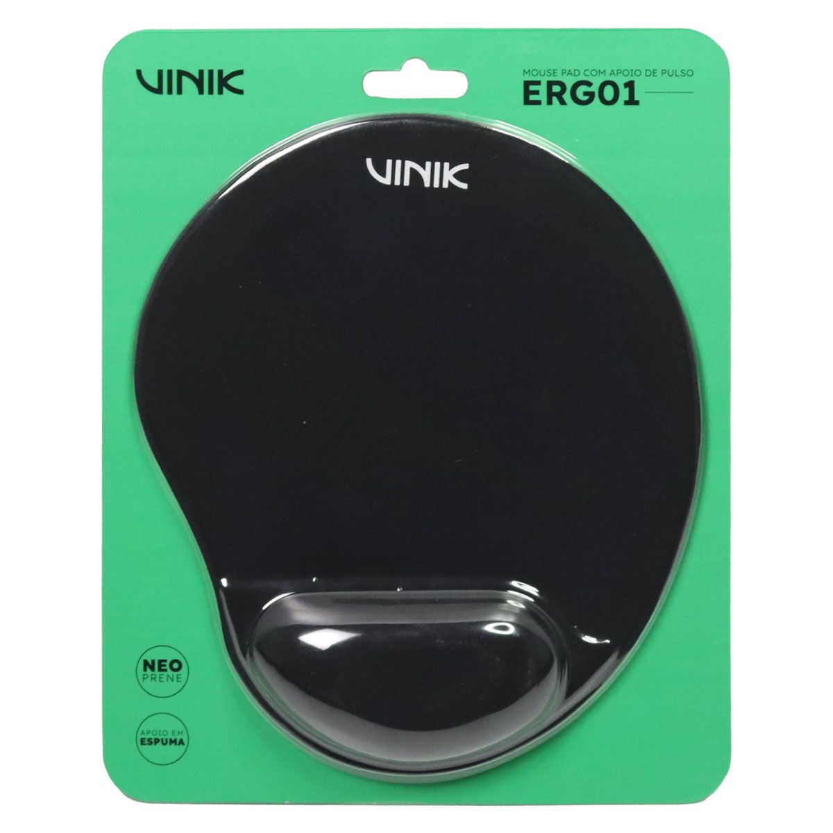 Mouse Pad Vinik Corp com Apoio de Pulso