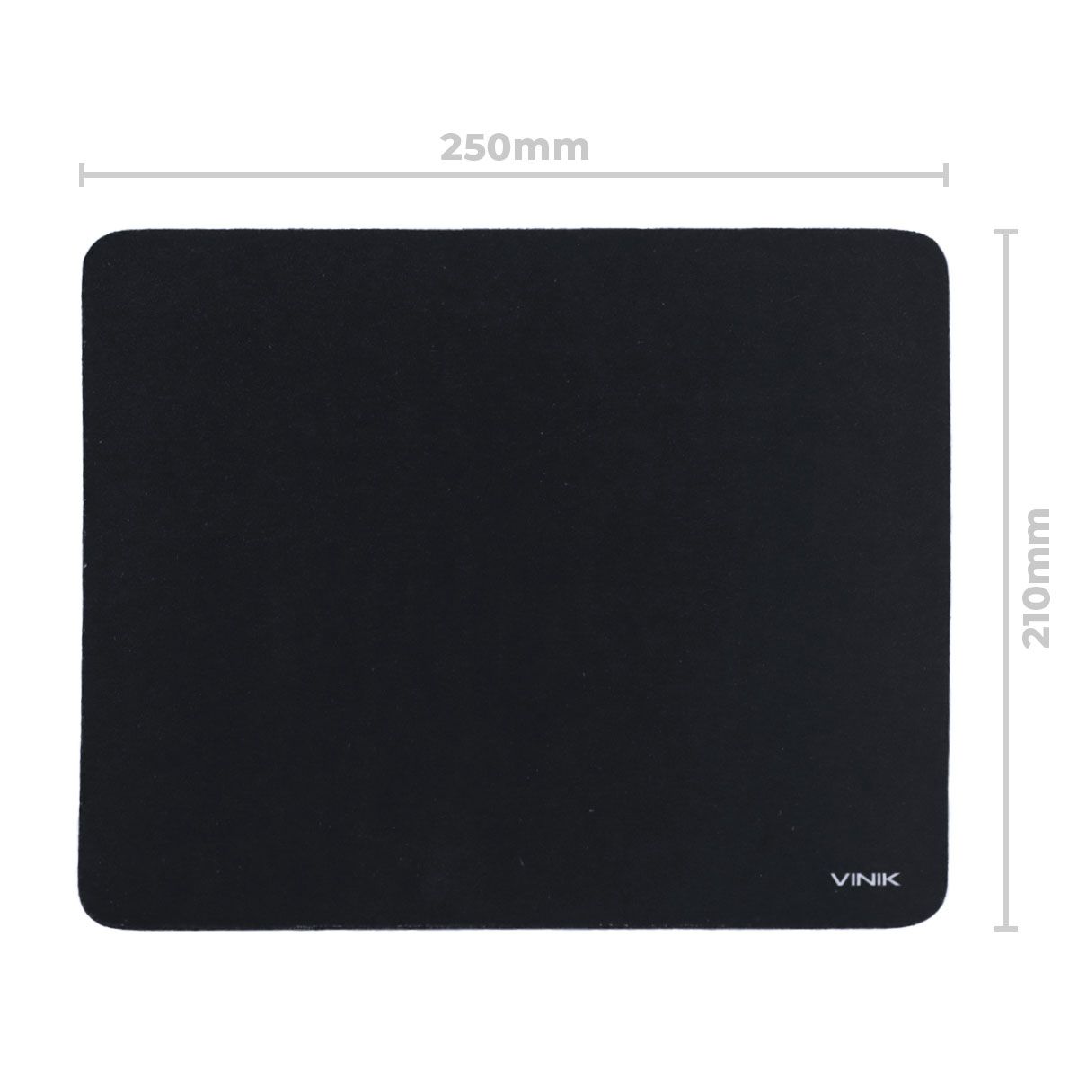 Mouse Pad Corp 250x210x2mm Preto