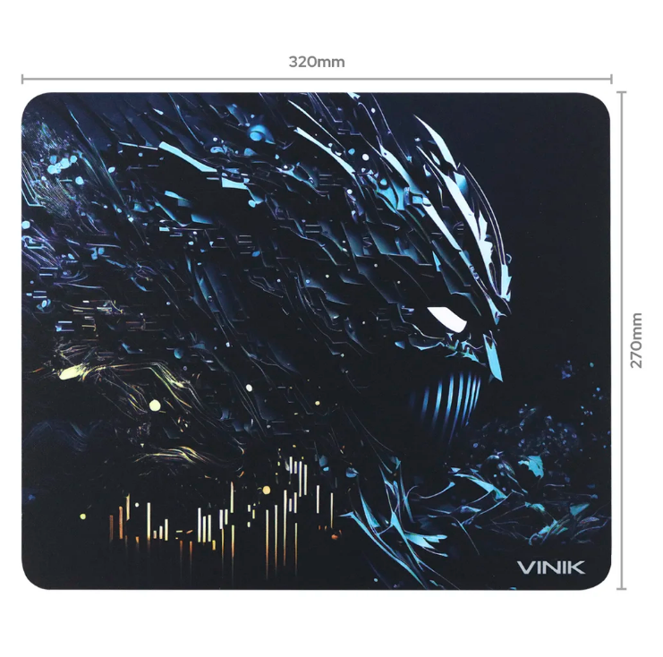 Mouse Pad Gamer Vinik Cyber Predator 320x270mm