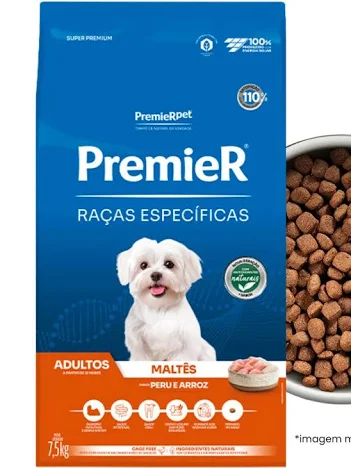 RAÇÃO PREMIER MALTÊS ADULTOS 2,5KG
