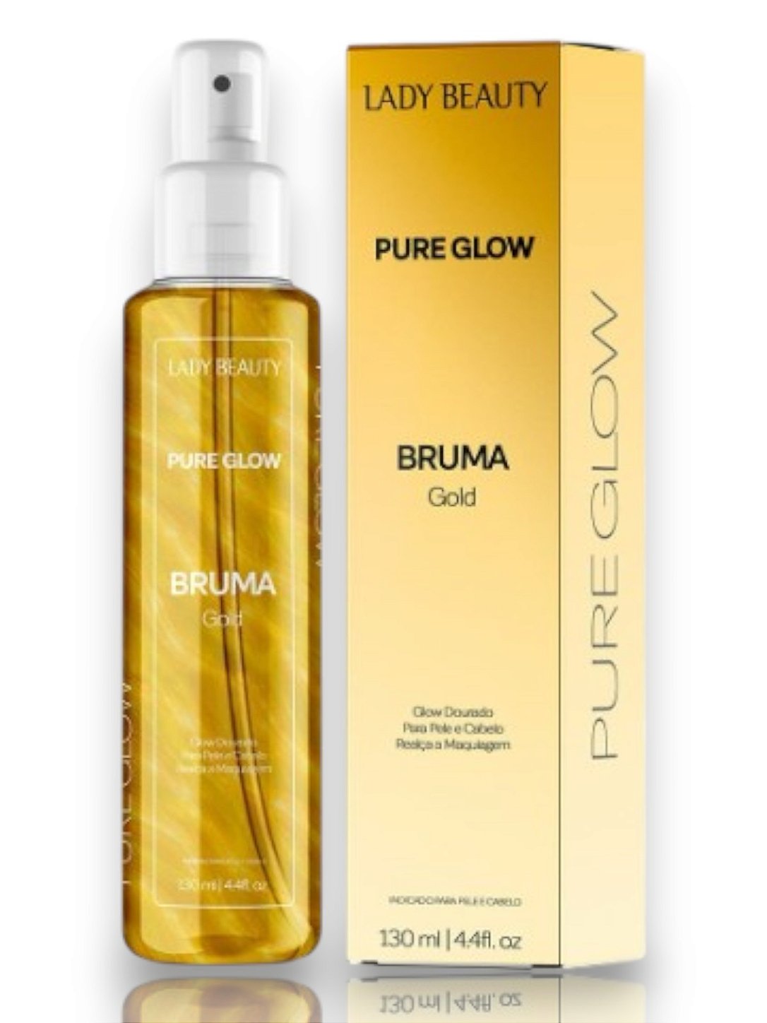 Pure Glow Bruma Sapray 130ml - Lady Beauty
