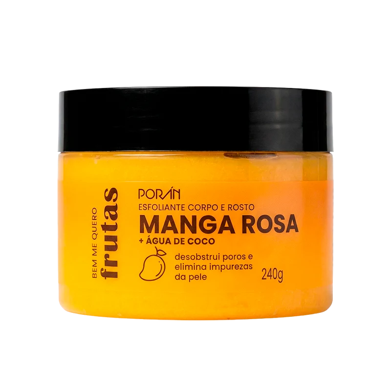 Esfoliante Corpo e Rosto  240g - Porán