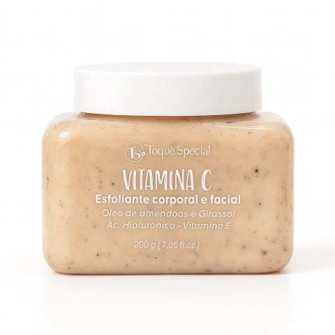 Esfoliante Facial e Corporal 200g - Toque Special