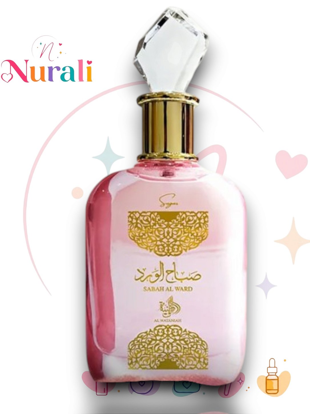 Perfume Al Wataniah Sabah Al Ward Sugar 100ml