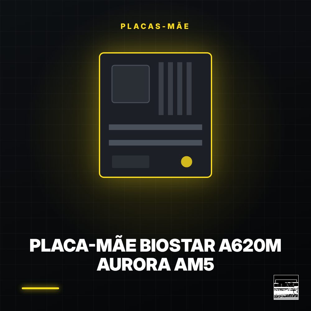 Placa-Mãe Biostar A620M Aurora AM5