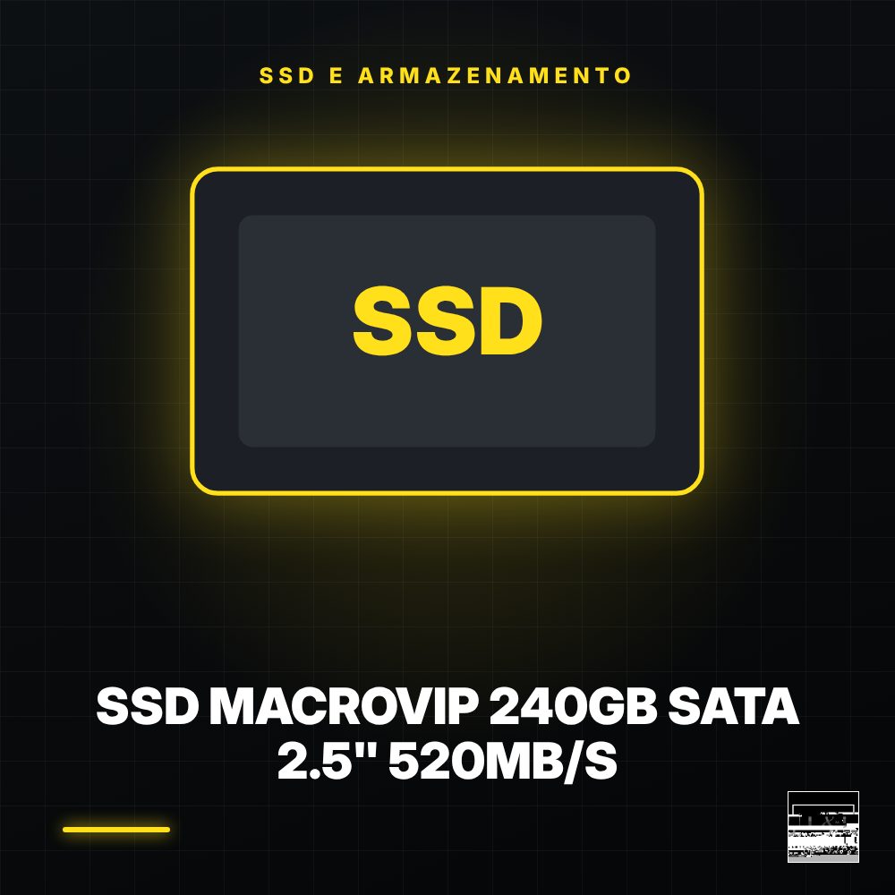 SSD MacroVIP 240GB SATA 2.5" 520MB/s
