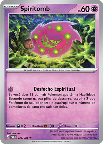 Spiritomb (035/084) - Foil - Escuridão Absoluta