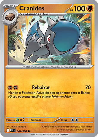 Cranidos (044/084) - Normal - Escuridão Absoluta