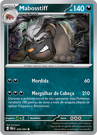 Mabosstiff (058/084)- Normal - Escuridão Absoluta
