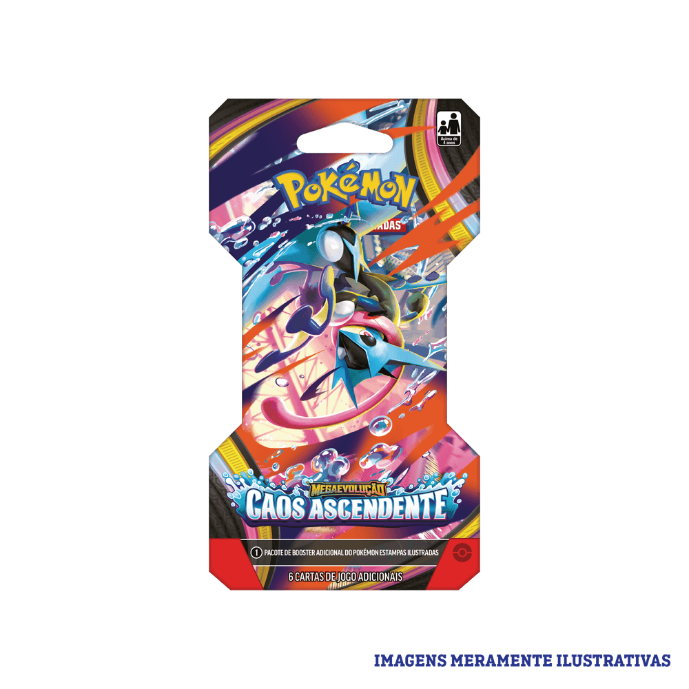Booster Avulso - Megaevolução 04 - Caos Ascendente (PT-BR)