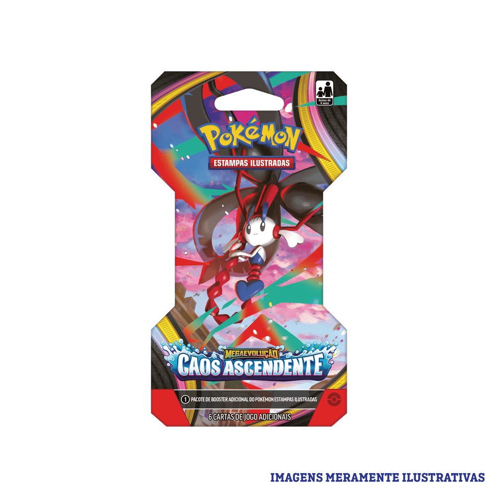 Booster Avulso - Megaevolução 04 - Caos Ascendente (PT-BR)
