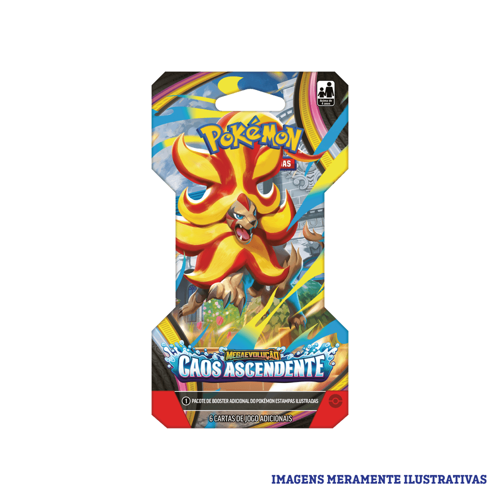 Booster Avulso - Megaevolução 04 - Caos Ascendente (PT-BR)