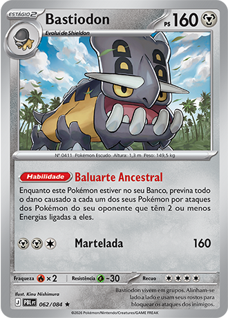 Bastiodon (062/084) - Foil- Escuridão Absoluta