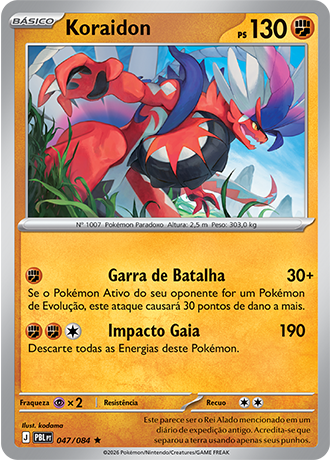 Koraidon (047/084) - Foil - Escuridão Absoluta