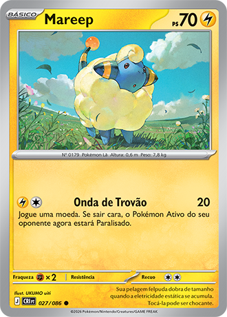 Mareep (027/086) - Normal - Caos Ascendente