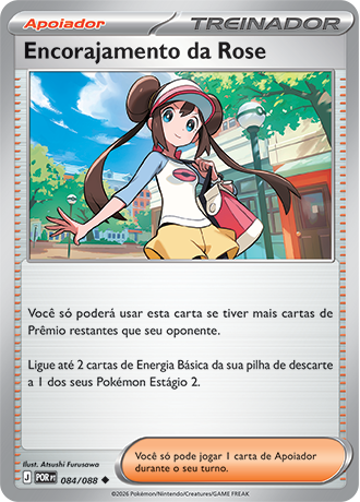 Encorajamento da Rose (084/088) - Normal - Equilíbrio Perfeito