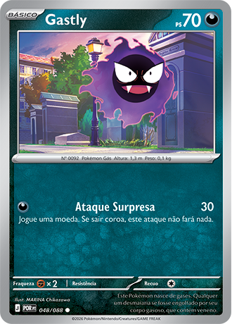 Gastly (048/088) - Normal - Equilíbrio Perfeito