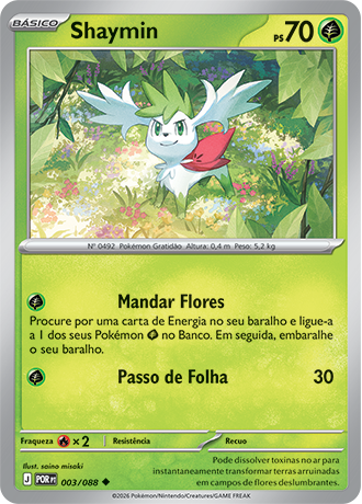 Shaymin (003/088) - Normal - Equilíbrio Perfeito