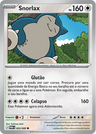 Snorlax (063/088) - Normal - Equilíbrio Perfeito